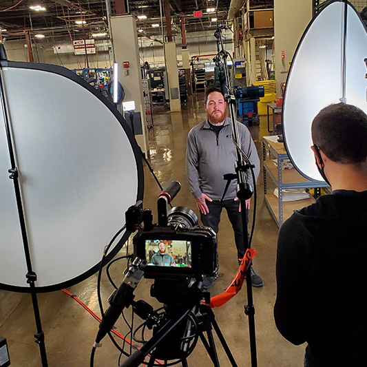 ICR Video Lighting Setup