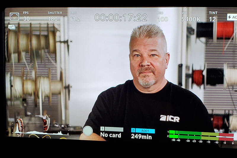 ICR Video Interview Monitor