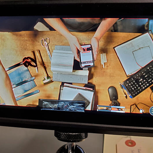 ICR Video Camera Monitor