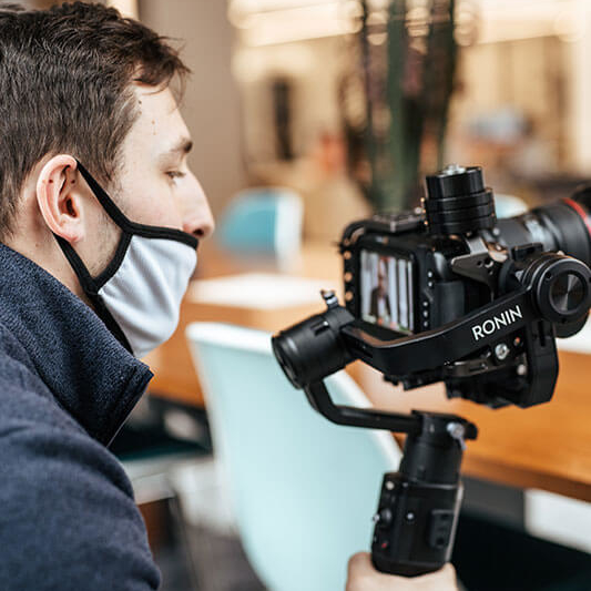 MODI Camera Operator with Ronin Gimbal