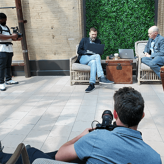 Tauc Interview Filming